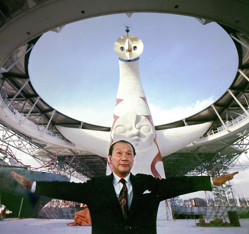 太陽の塔 岡本太郎 1970年 日本万国博覧会 日本万国博覧会 太陽