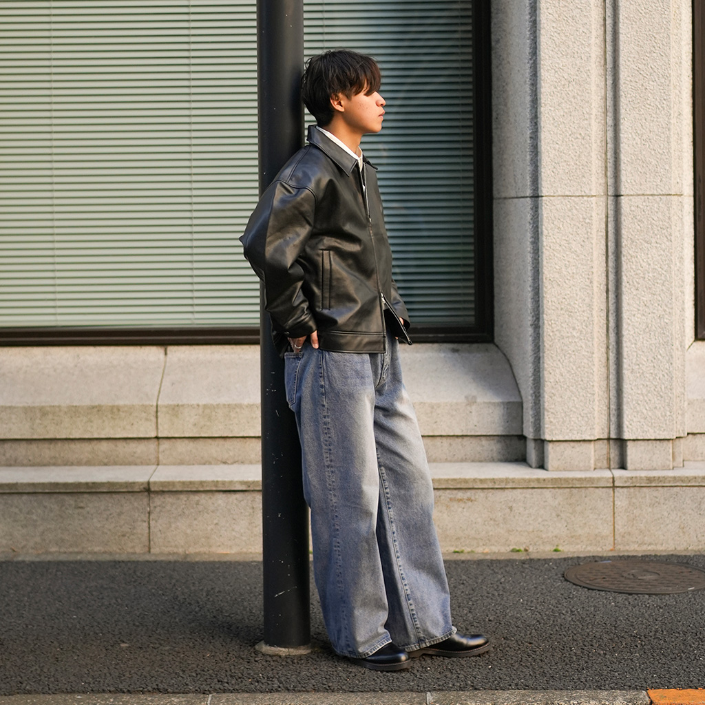 ダブルジップレザージャケット | ファッション通販サイト NUGU