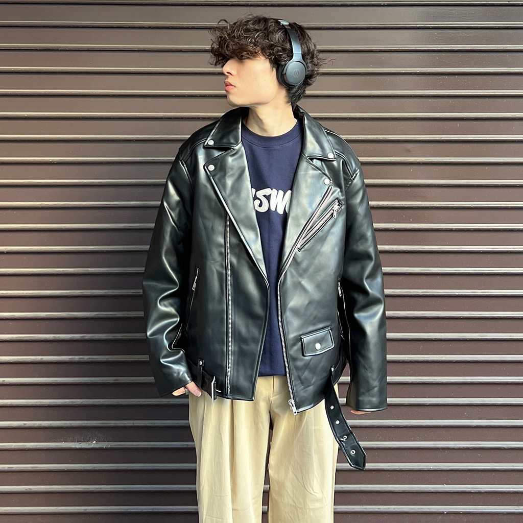 クラシックレザーライダースジャケット | ファッション通販サイト NUGU