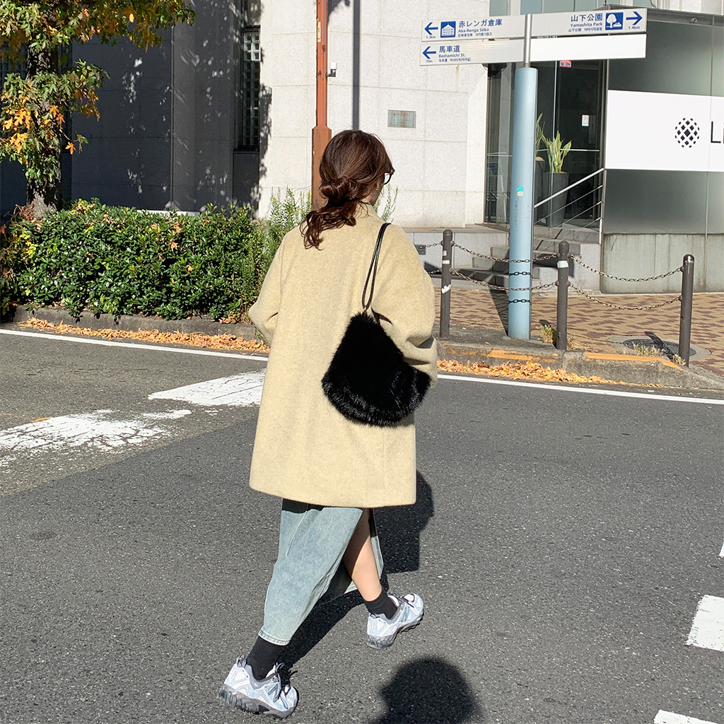 カラーミドルコート | ファッション通販サイト NUGU