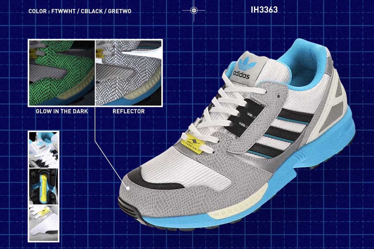6/14発売｜atmos × adidas Originals ZX8000 