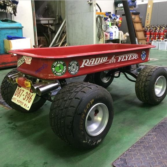 ラジオフライヤー カスタム