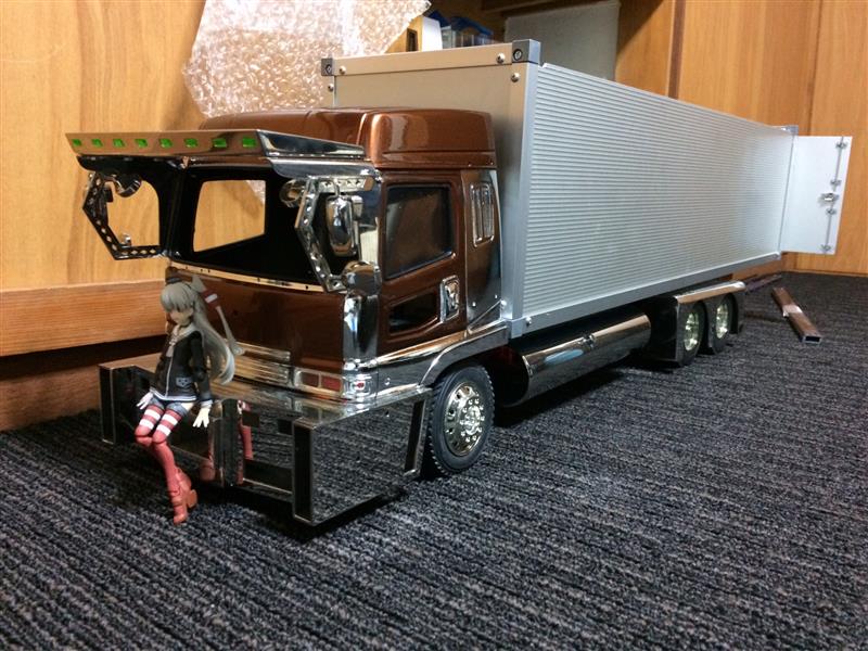 タミヤ1/14 ムネトラ スーパーグレート キャビン 未完成 タミヤ1/14