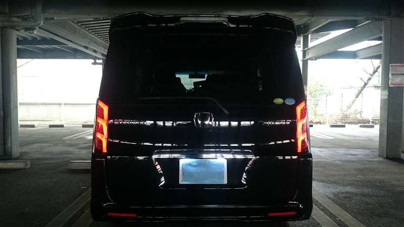 TYC COLIN LEDテールランプ取り付け（ホンダ ステップワゴンスパーダ