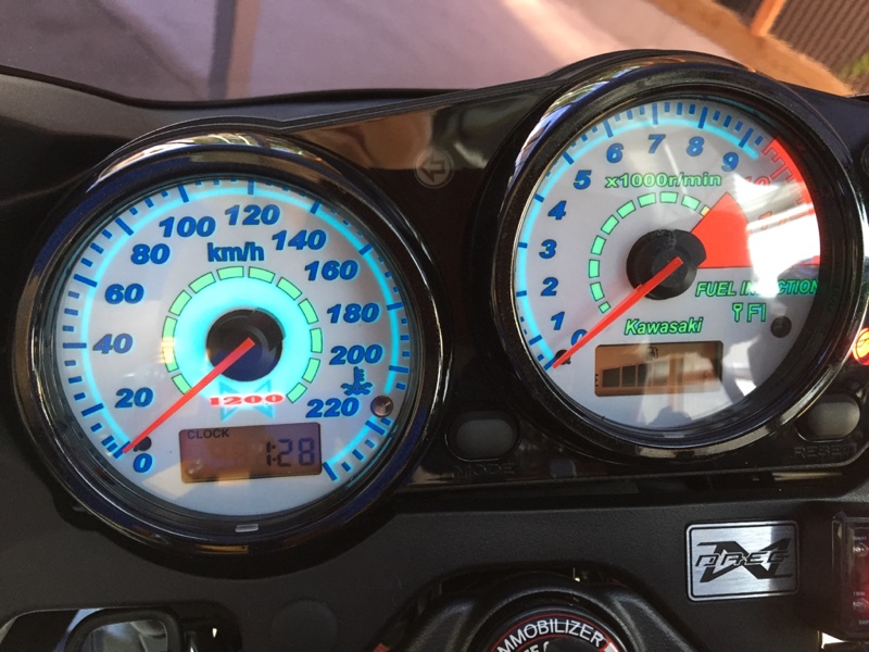 ODAX ELメーターパネル（カワサキ ZRX1200 DAEG）by のっち25 - みんカラ