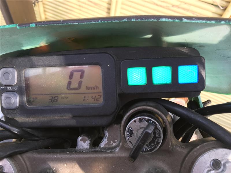 Dトラッカー250 スピードメーター