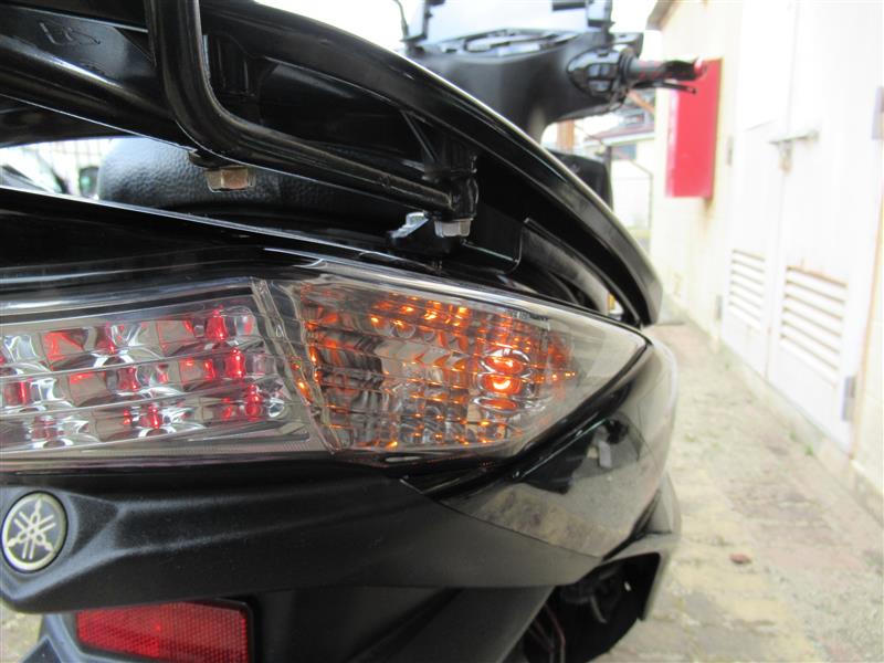 シグナス3型 ファイバーテールBluetooth ウインカー内蔵アプリ設定