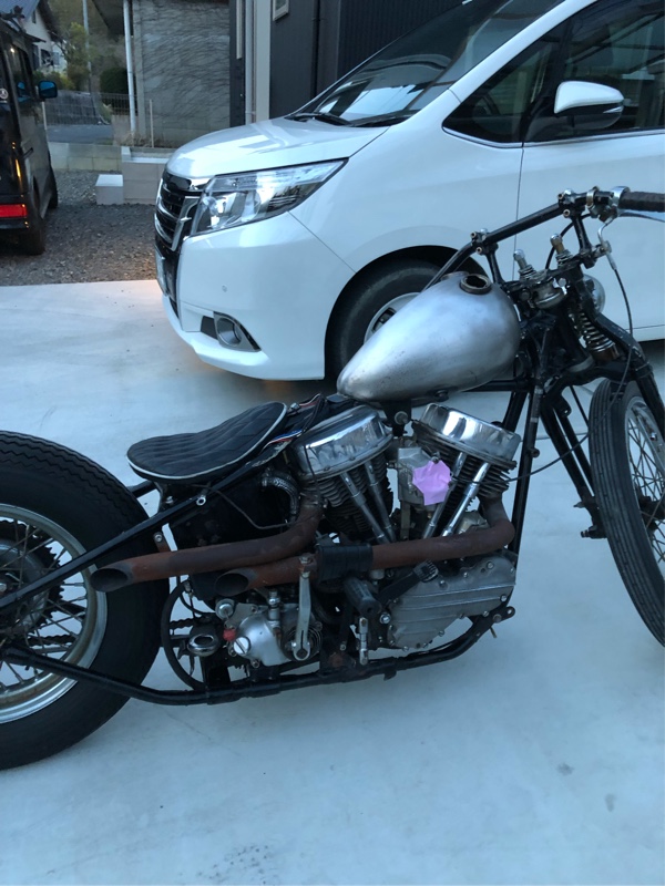 ハーレーダビッドソンタンクエッグタンク