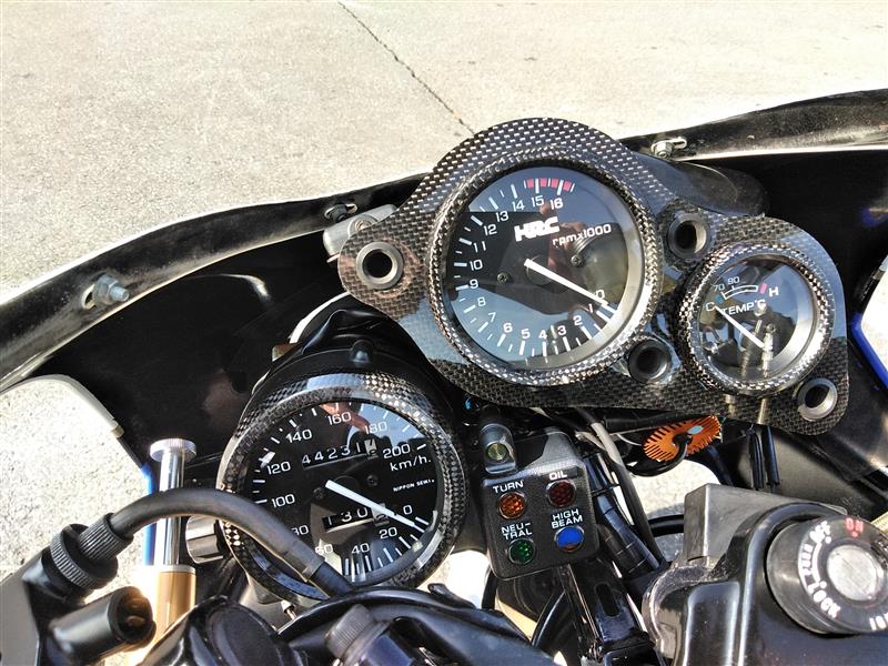 VFR400K メーター CBR400F流用 VT250 VF400