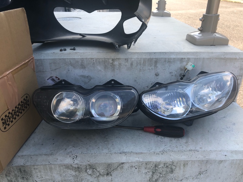 ヘッドライト換装（アプリリア RS50）by kaburaya - みんカラ