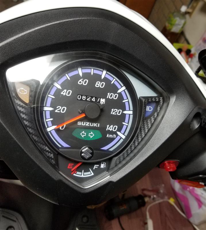メーターカスタム（スズキ アドレス110(FI)）by kinugoshi - みんカラ