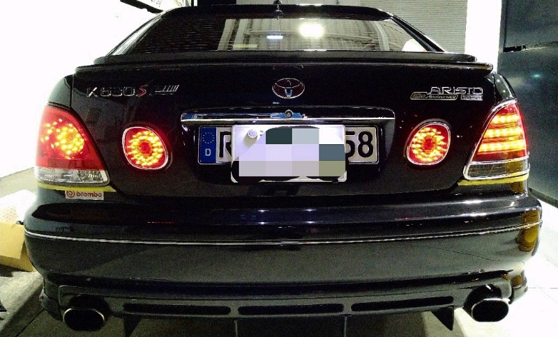 16アリスト 純正テールランプ トヨタ純正 16アリスト 後期