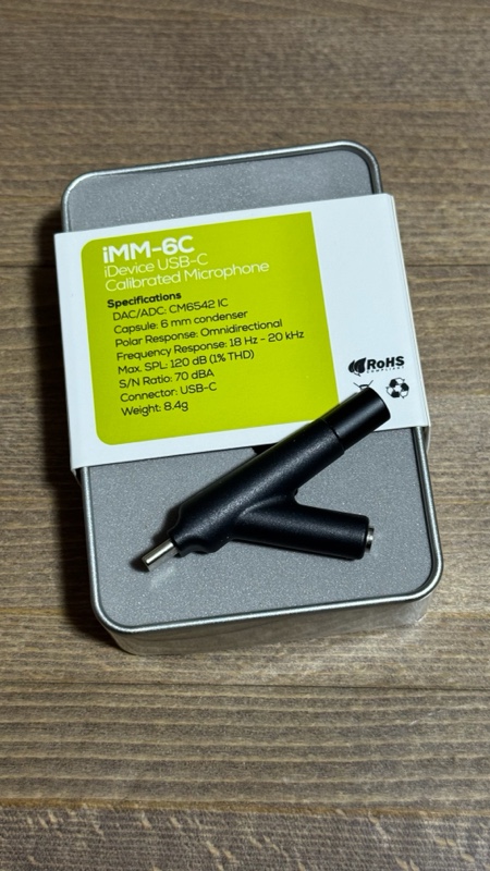 iMM-6C 測定用マイク Amazon.co.jp: Dayton Audio iMM-6C キャリブレー