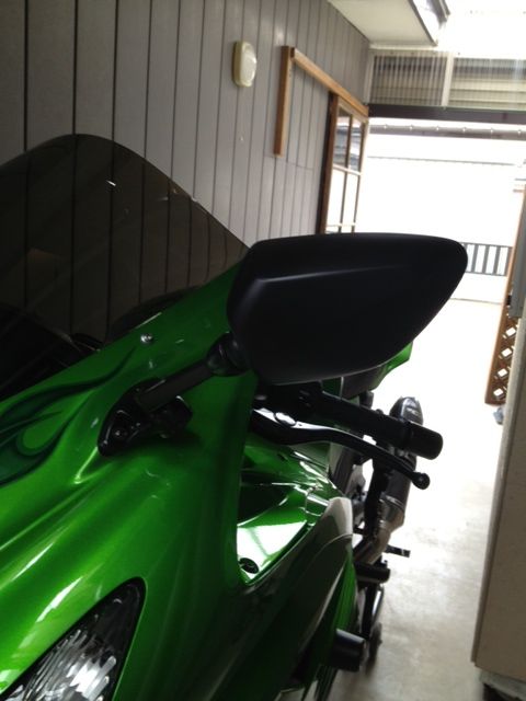 TANAX ナポレオンカウリングミラー2 のパーツレビュー | ZX-14R(LA