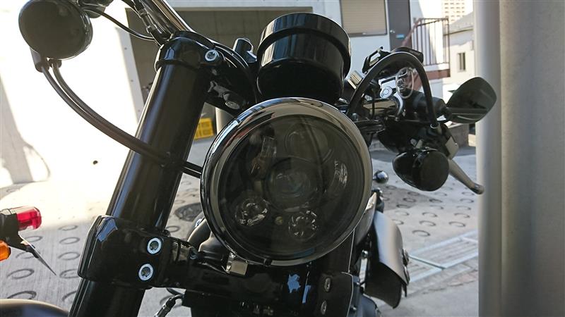 アメリカその他(純正) ハーレー純正LEDヘッドライト・ブラック