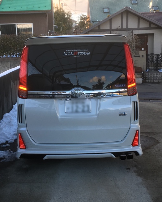 80ヴォクシー ヴァレンティ スモークテールランプ ノア,ヴォクシー