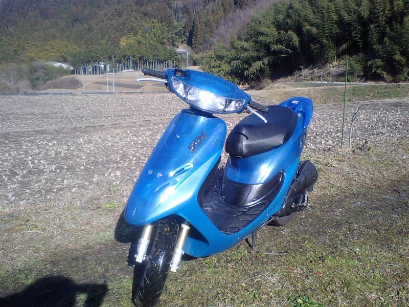 上 AF35 Dio ZX スケルトン 外装