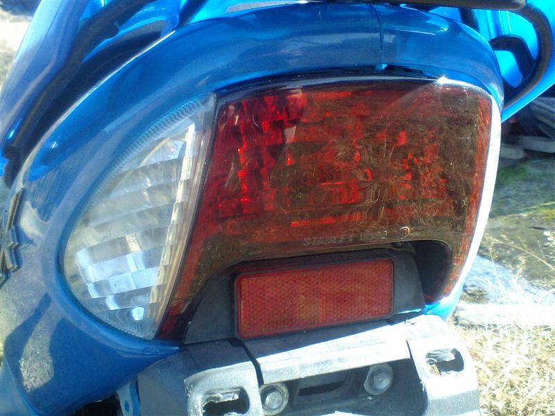 ホンダ純正 ライブディオZX 規制前後期加工 クリアウインカー+初期型