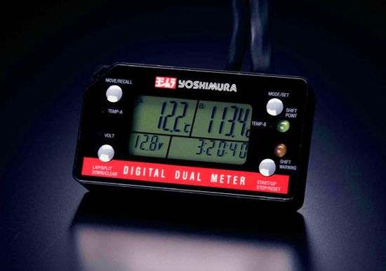 ヨシムラ YOSHIMURA DIGITAL デュアルTEMP メーター
