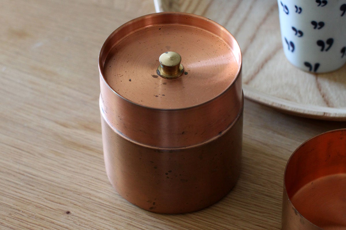 234B 香合 大小 2点 蓋物 茶道具 薩摩 小物入れ 径6