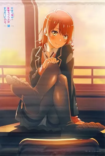 俺ガイル　一色いろは　くろタイツ　アートグラフ　複製原画 やはり俺の青春ラブコメはまちがっている。続 B2タペストリー 雪乃