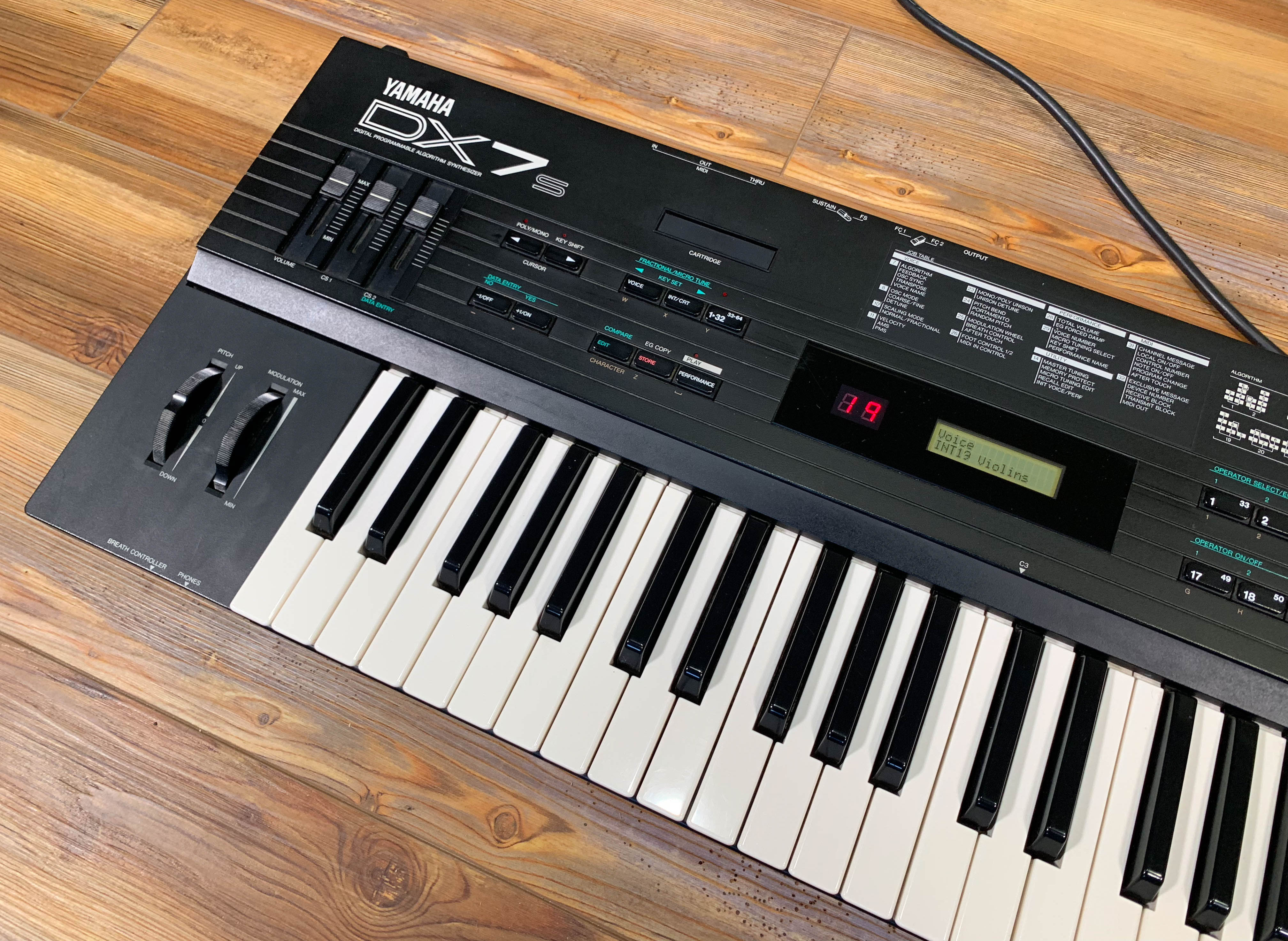YAMAHA DX7s シンセサイザー キーボード ヤマハ 070717 YAMAHA DX7s