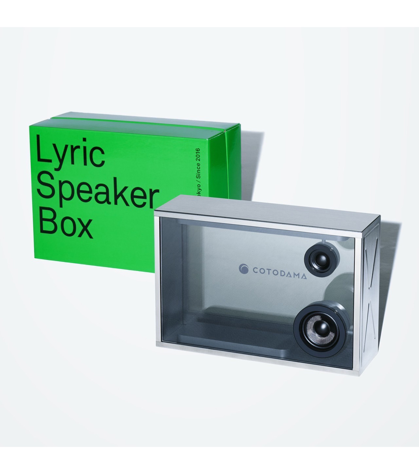 コトダマ - COTODAMA | Lyric Speaker Box-Silver-Fの通販 | RESTIR
