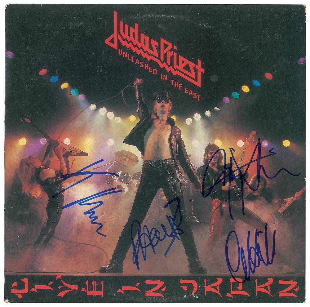 Judas Priest Signed Album | RR Auction