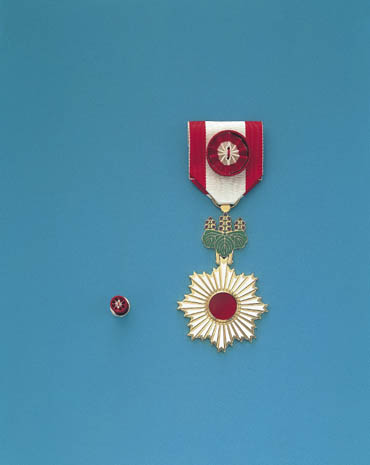 旭日双光章 勲章