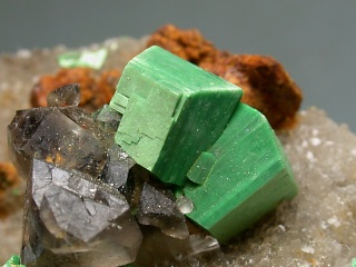 放射性鉱物 稀産地の美結晶！ 燐銅ウラン石 コンゴ 燐銅ウラン鉱