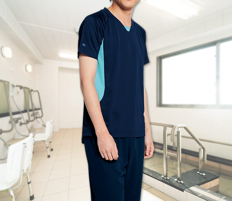 在庫限り】MIZUNO入浴介助用シャツ(31-MZ0199) | チトセ株式会社