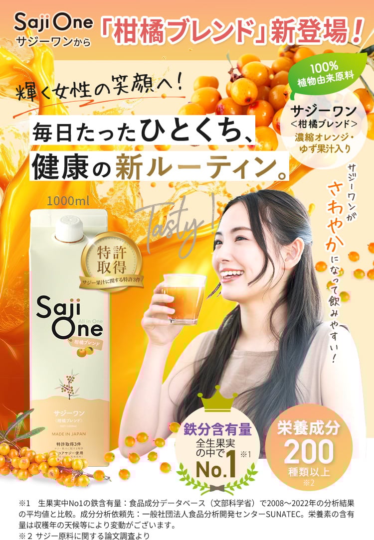 パッケージリニューアル 豊潤サジー 1000ml 3本セット