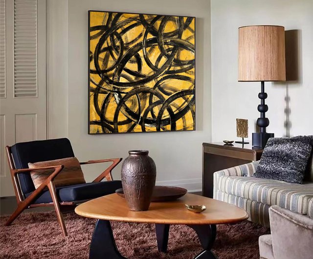 lovepipipi｜黒と金のテクスチャーアート2枚組｜絵画・現代アート