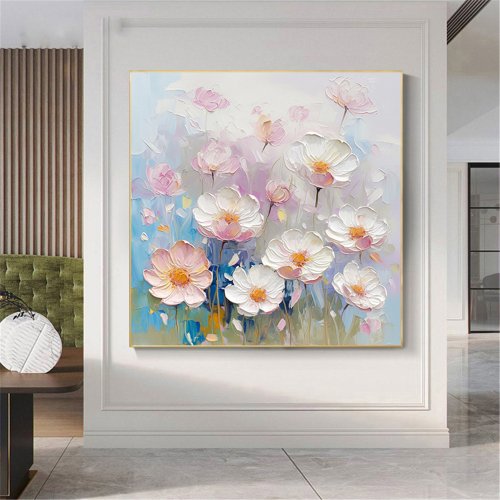 油絵 専用 カラフルな花瓶のお花 抽象画 500x0.jpg