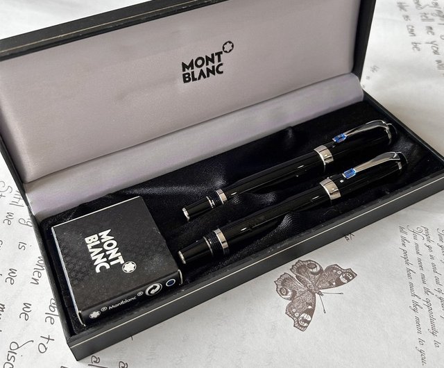 送料無料】台湾 MONTBLANC モンブラン ボエーム サファイア万年筆