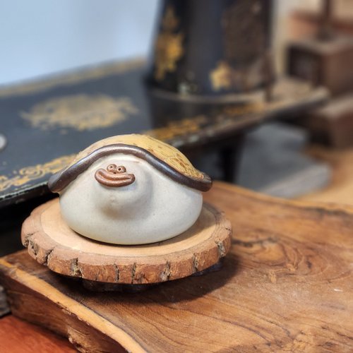 亀の形 工芸品 陶雲 亀の形 工芸品 陶雲 亀の形 工芸品 陶雲