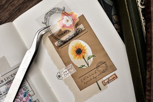 台湾 ラベル額縁フレーム3のマスキングテープ - Label Frame 3 - 4cm