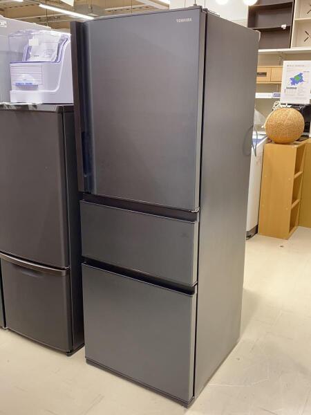 TOSHIBA中古冷凍冷蔵庫326L2022年製 形名GR-T33SC（KZ)