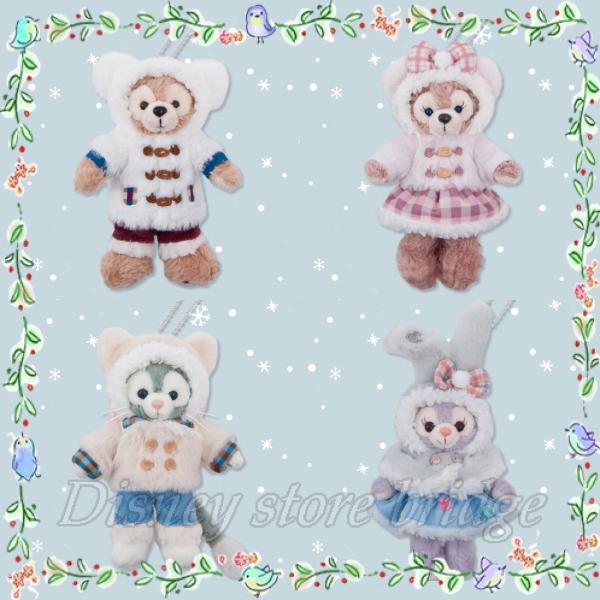 ダッフィーフレンズ ぬいぐるみバッジセット ウィンターホリデー