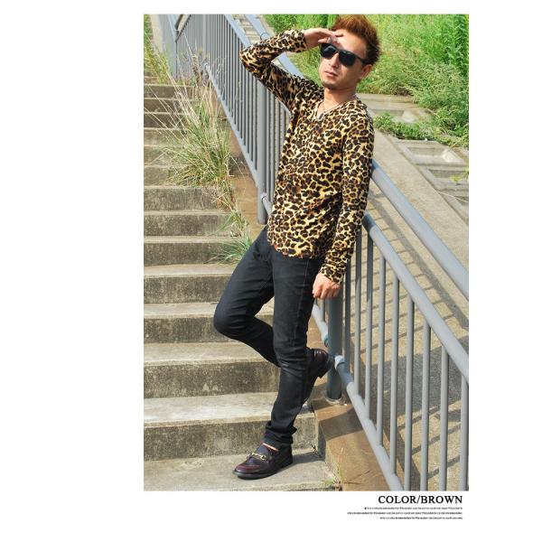 希少 ロンT Y2K グランジ お兄系 archive レオパード 希少 ロンT Y2K