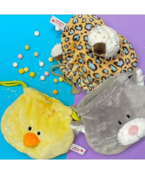 NICI | nici/フィギュアフェイスポーチ ブルーレパード - Buyee, an