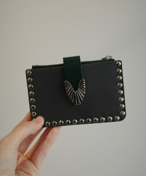 TOGA TOO | TOGA TOO Leather wallet studs - Buyee, an Online Proxy