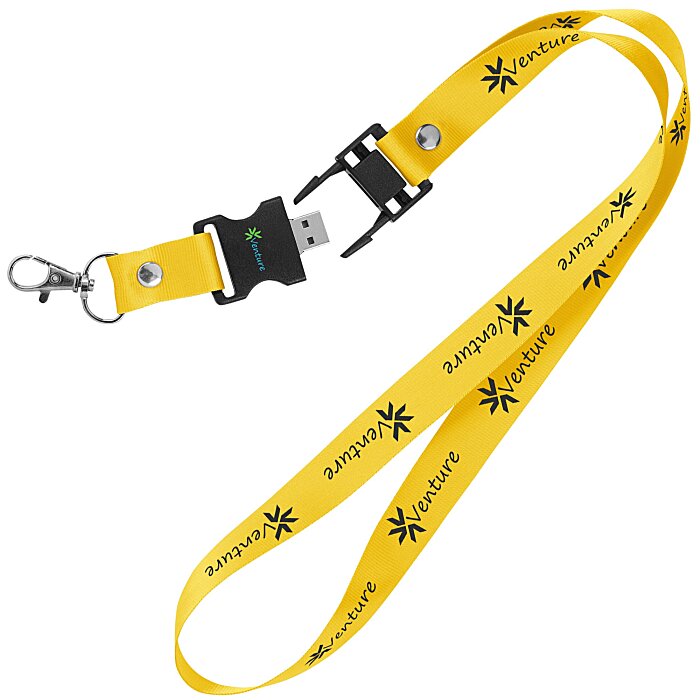 Lanyard USB Drive - 2GB 125083-2G : 4imprint.com