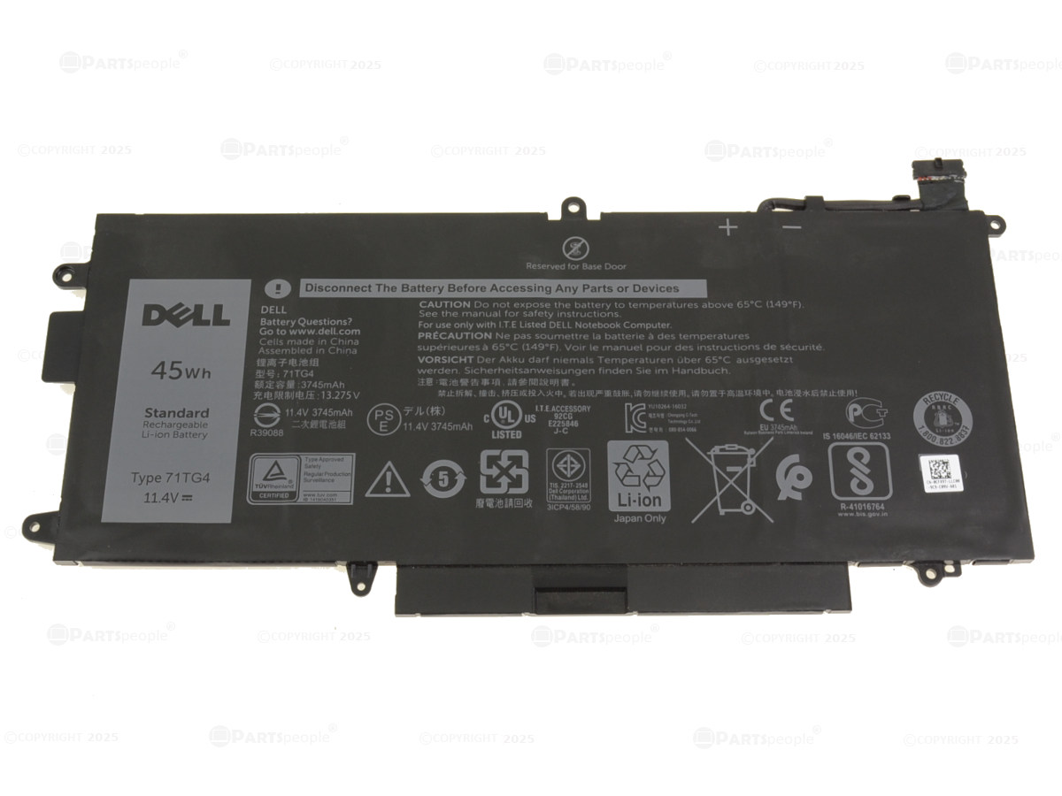 New Dell OEM Latitude 7390 7389 5289 2-in-1 Battery 71TG4