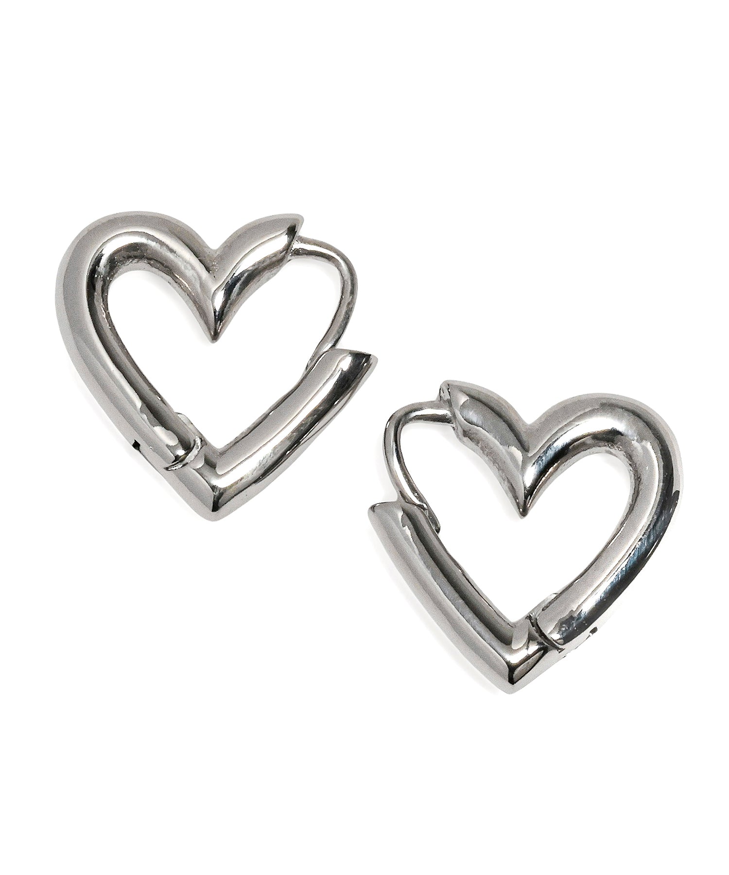 新品未開封】COMPLEX ピースハート シルバーピアス (日本一心2024