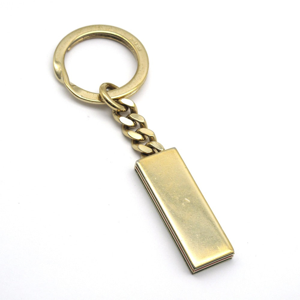 GUCCI グッチ ロゴ プレート キーリング キーホルダー チャーム