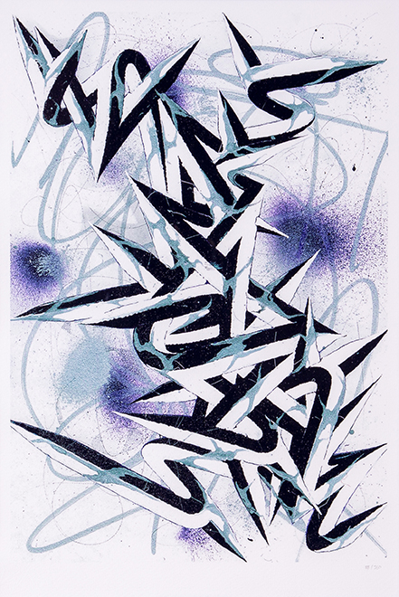 大山エンリコイサム FFIGURATI#50 版画250部限定