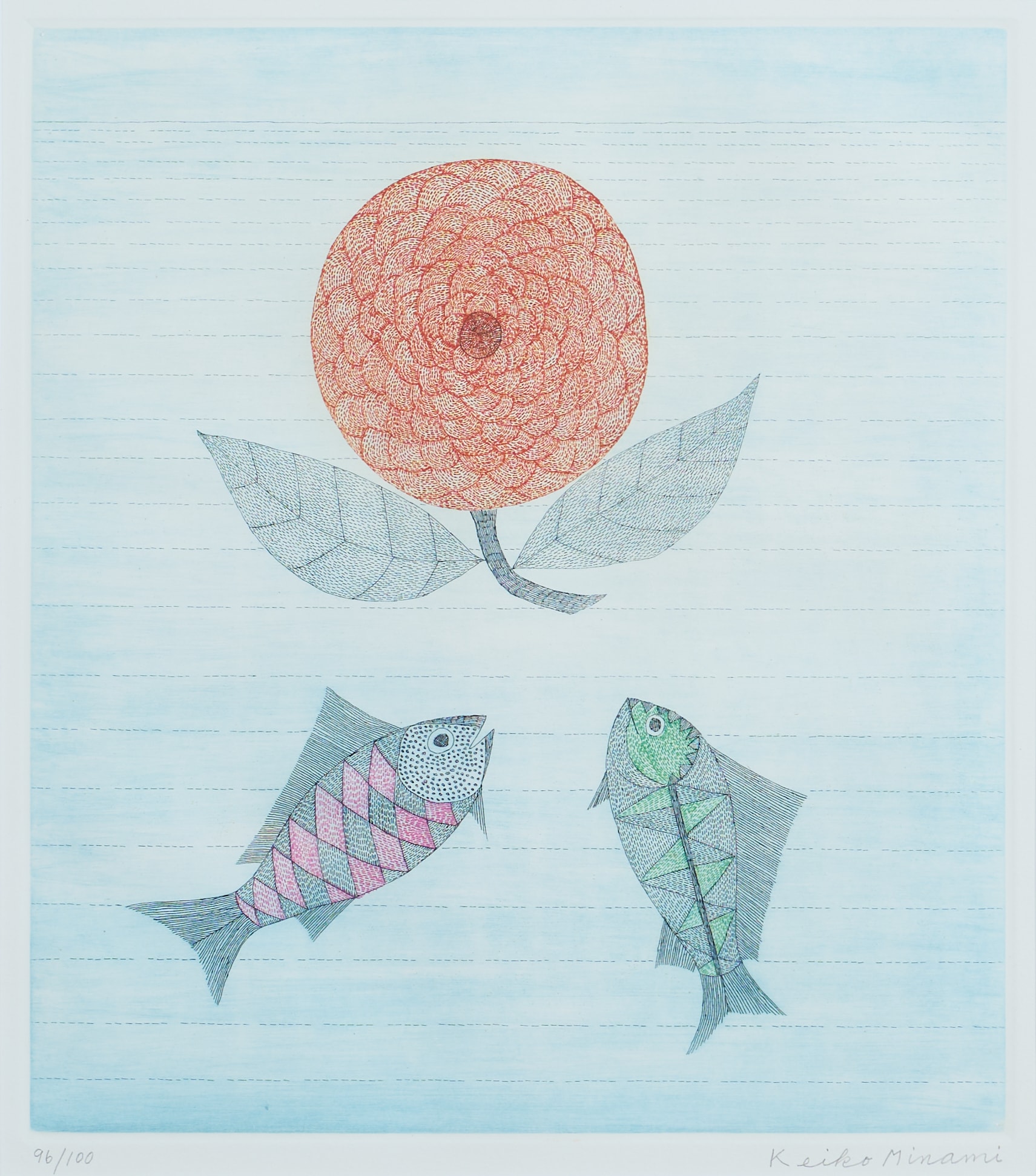 南 桂子 Keiko Minami 魚と花 | ONLINE STORE | Walls Tokyo