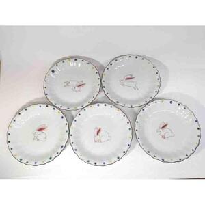 小皿揃え うさぎ絵変り 九谷焼 | 石川県金沢市 | ふるさと納税サイト