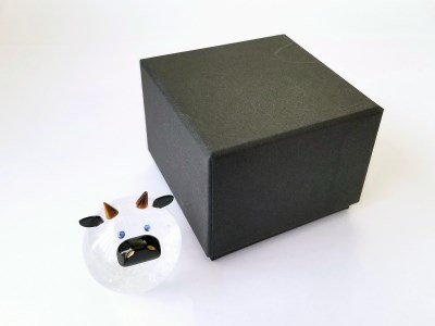 甲州水晶貴石細工 / 天然水晶 干支 (丑） | 山梨県甲府市 | ふるさと